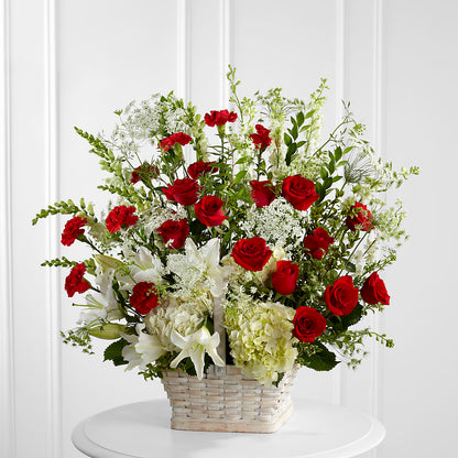 In Loving Memory Arrangement –  Batavia Stage Coach Florist, Batavia NY