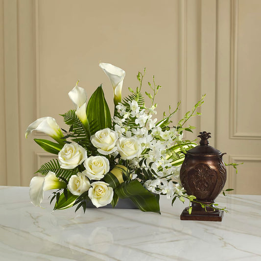 At Peace Arrangement –  Batavia Stage Coach Florist, Batavia NY