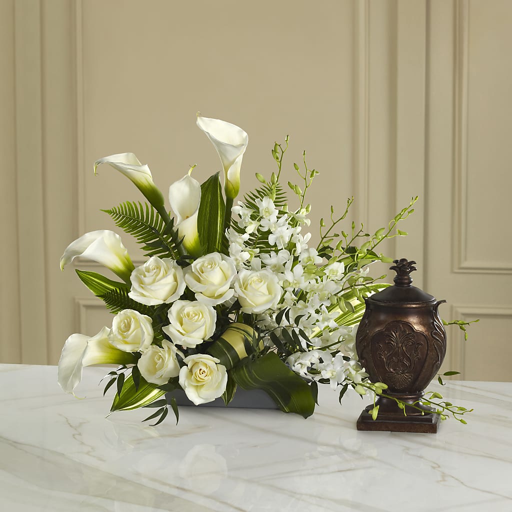 At Peace Arrangement –  Batavia Stage Coach Florist, Batavia NY