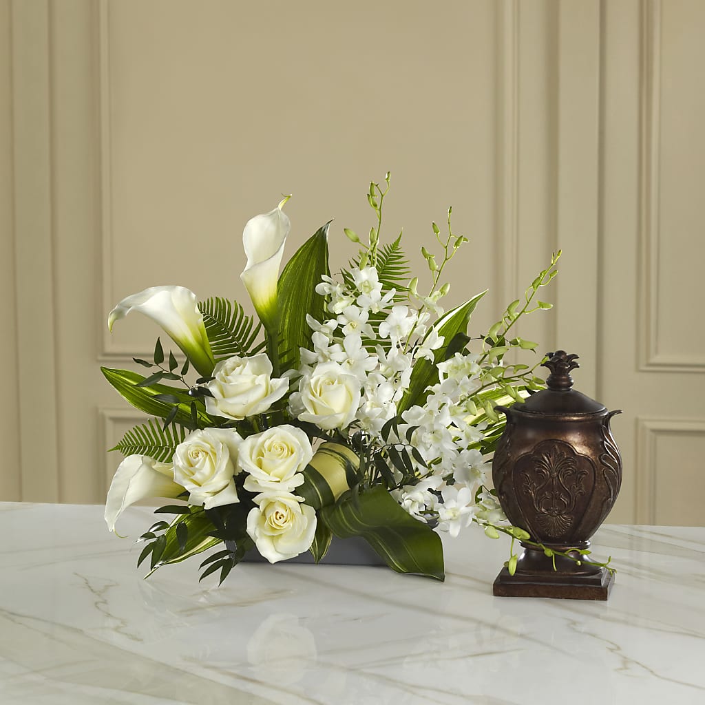At Peace Arrangement –  Batavia Stage Coach Florist, Batavia NY