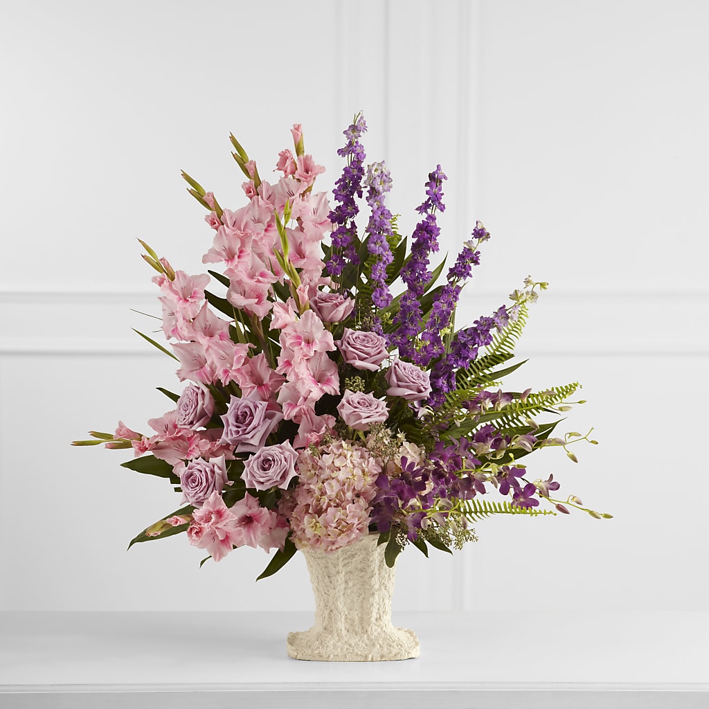 Flowing Garden Arrangement –  Batavia Stage Coach Florist, Batavia NY