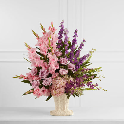 Flowing Garden Arrangement –  Batavia Stage Coach Florist, Batavia NY