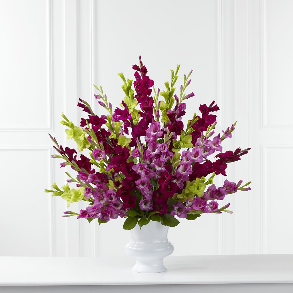 Solemn Offering Arrangement –  Batavia Stage Coach Florist, Batavia NY