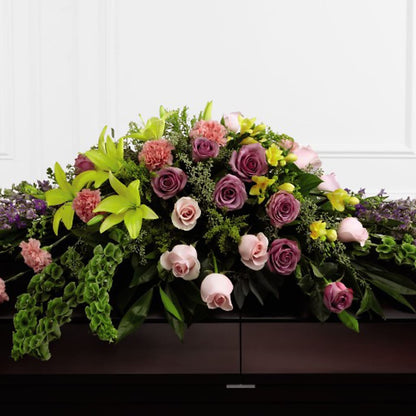 Forever Beloved Casket Spray –  Batavia Stage Coach Florist, Batavia NY