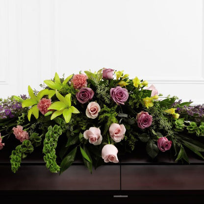 Forever Beloved Casket Spray –  Batavia Stage Coach Florist, Batavia NY