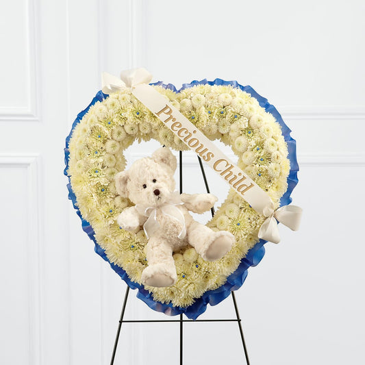 Precious Child Standing Heart –  Batavia Stage Coach Florist, Batavia NY