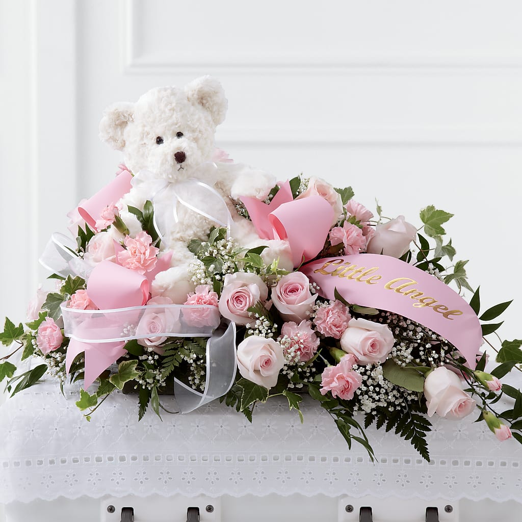 Touch of Sympathy Casket Spray –  Batavia Stage Coach Florist, Batavia NY