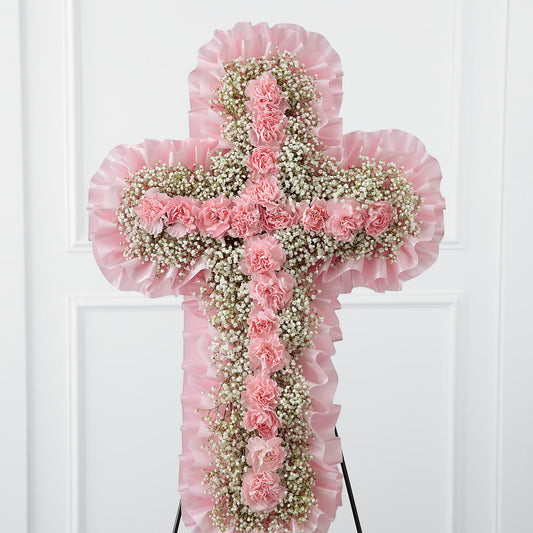 Angel's Cross Easel –  Batavia Stage Coach Florist, Batavia NY