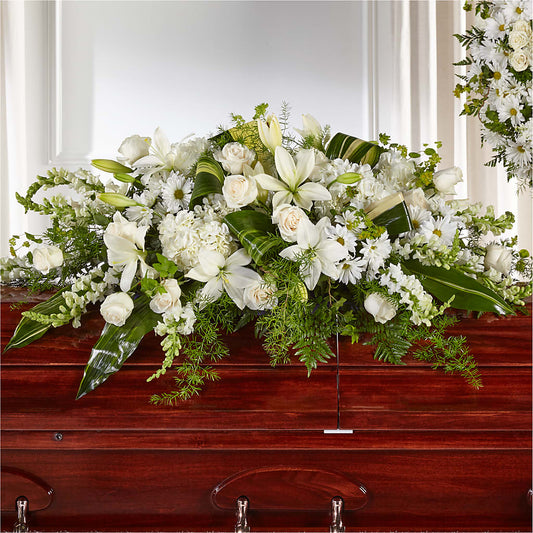 Abundance Casket Spray –  Batavia Stage Coach Florist, Batavia NY