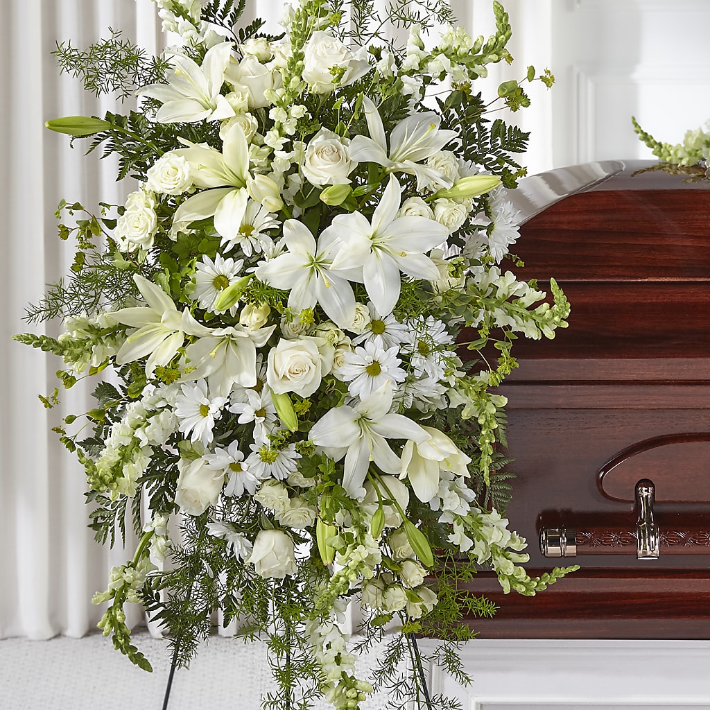 Loving Thoughts Standing Spray –  Batavia Stage Coach Florist, Batavia NY