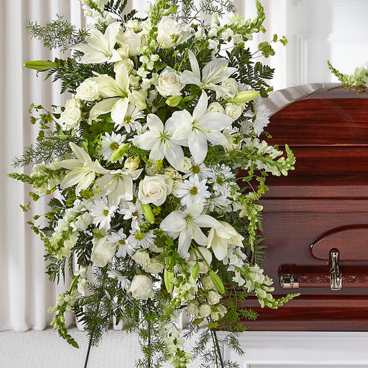 Loving Thoughts Standing Spray –  Batavia Stage Coach Florist, Batavia NY