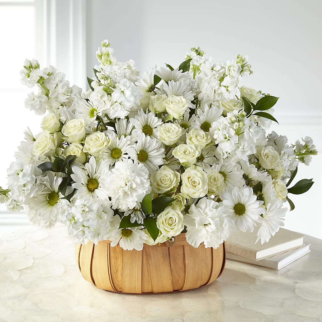 Graceful Garden Basket –  Batavia Stage Coach Florist, Batavia NY