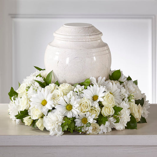 Ivory Gardens Cremation Adornment –  Batavia Stage Coach Florist, Batavia NY