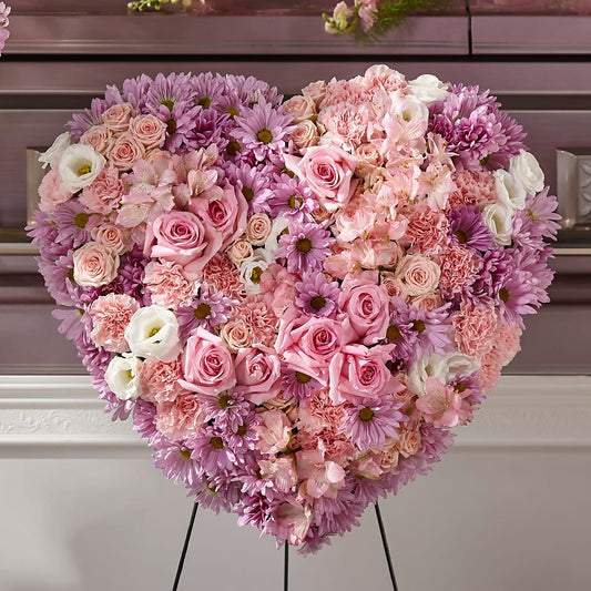 Heaven's Light Heart –  Batavia Stage Coach Florist, Batavia NY