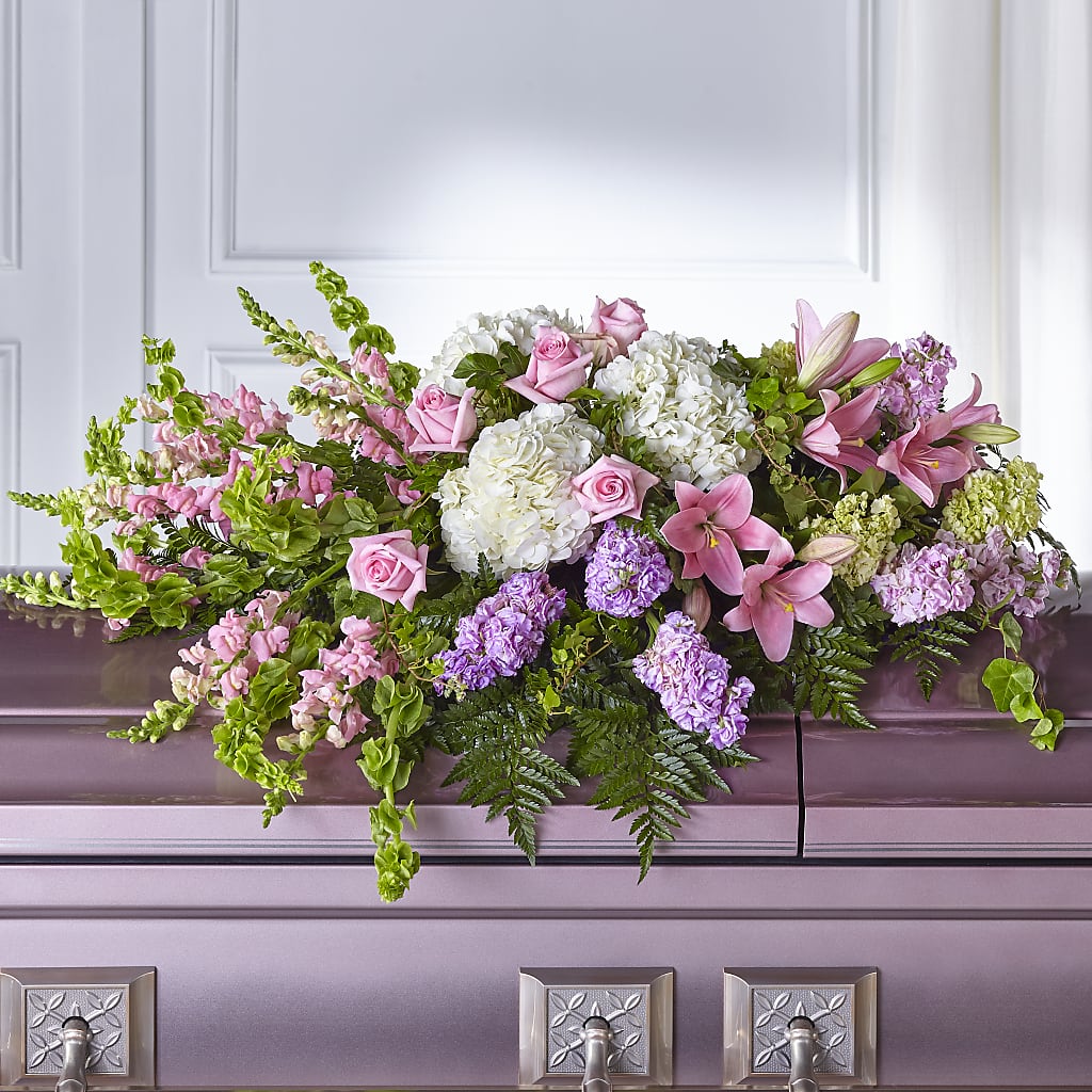 Life's Gratitude Casket Spray –  Batavia Stage Coach Florist, Batavia NY