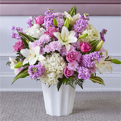 Heaven Sent Floor Basket –  Batavia Stage Coach Florist, Batavia NY