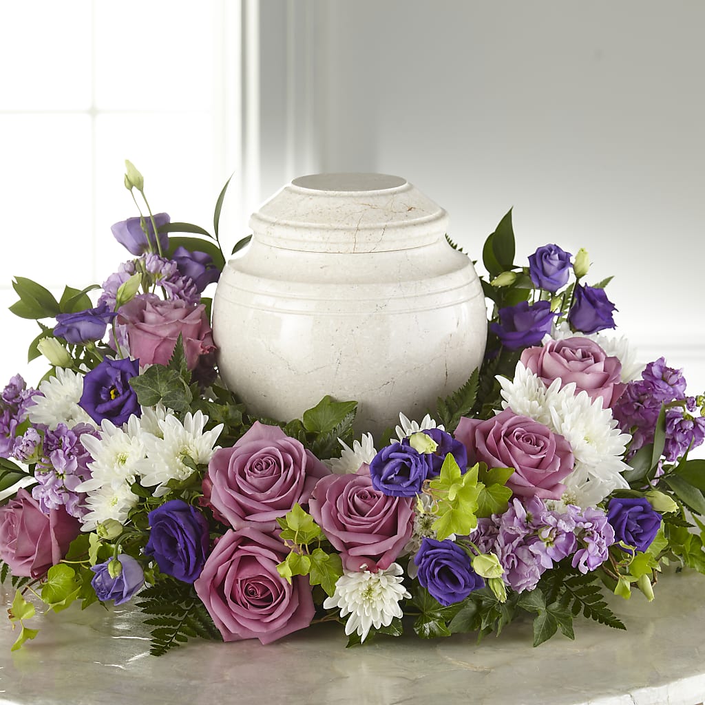 Blooming Sympathy Cremation Adornment –  Batavia Stage Coach Florist, Batavia NY