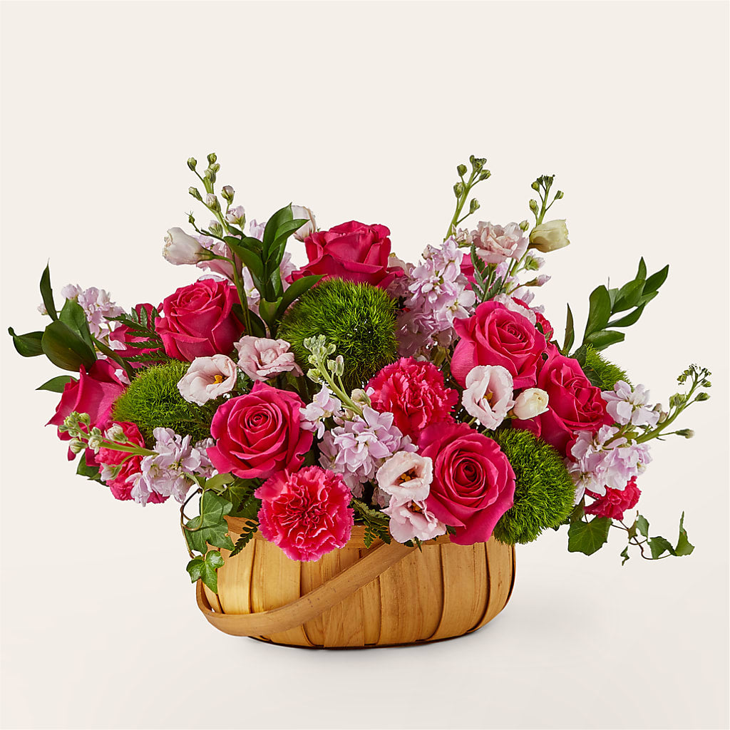 Radiance in Bloom Basket –  Batavia Stage Coach Florist, Batavia NY