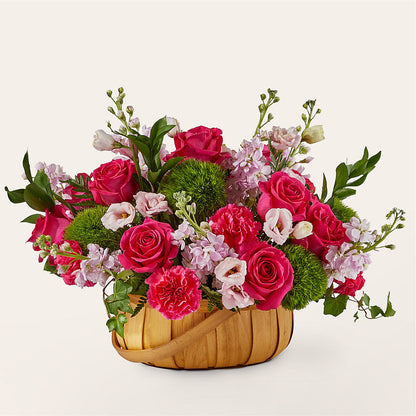 Radiance in Bloom Basket –  Batavia Stage Coach Florist, Batavia NY