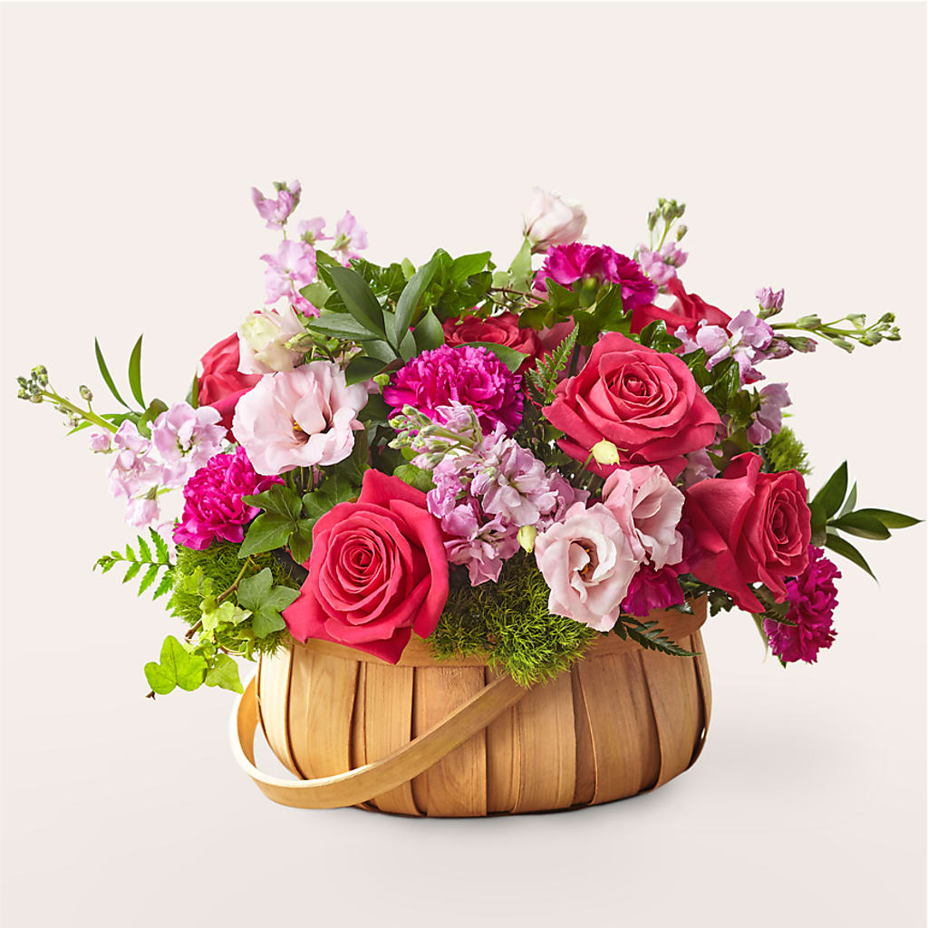 Radiance in Bloom Basket –  Batavia Stage Coach Florist, Batavia NY