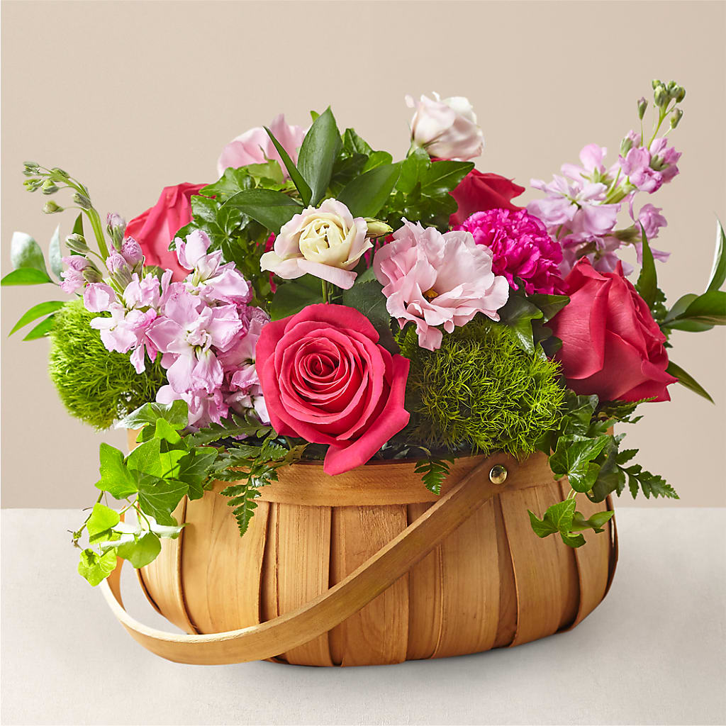 Radiance in Bloom Basket –  Batavia Stage Coach Florist, Batavia NY