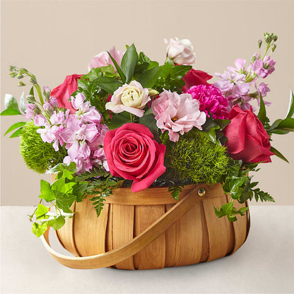 Radiance in Bloom Basket –  Batavia Stage Coach Florist, Batavia NY