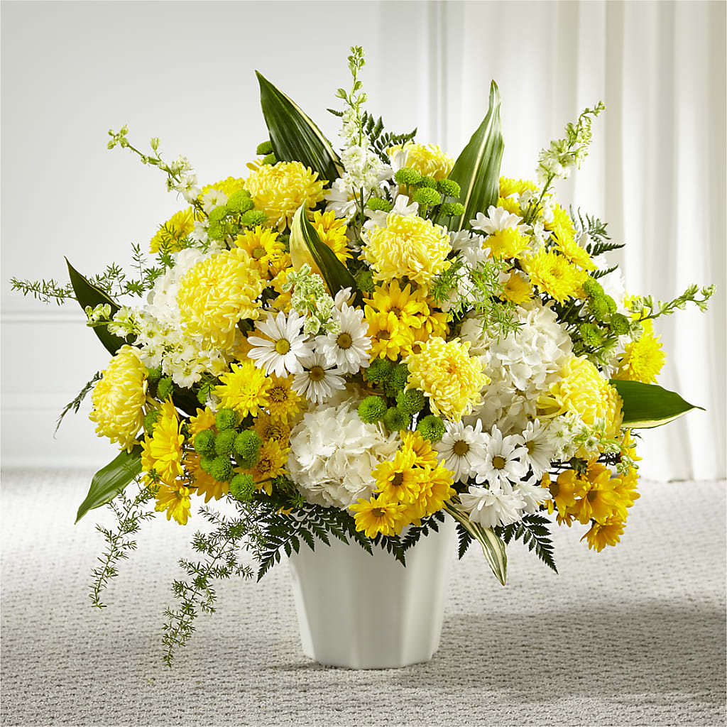 Unity & Grace Floor Basket –  Batavia Stage Coach Florist, Batavia NY
