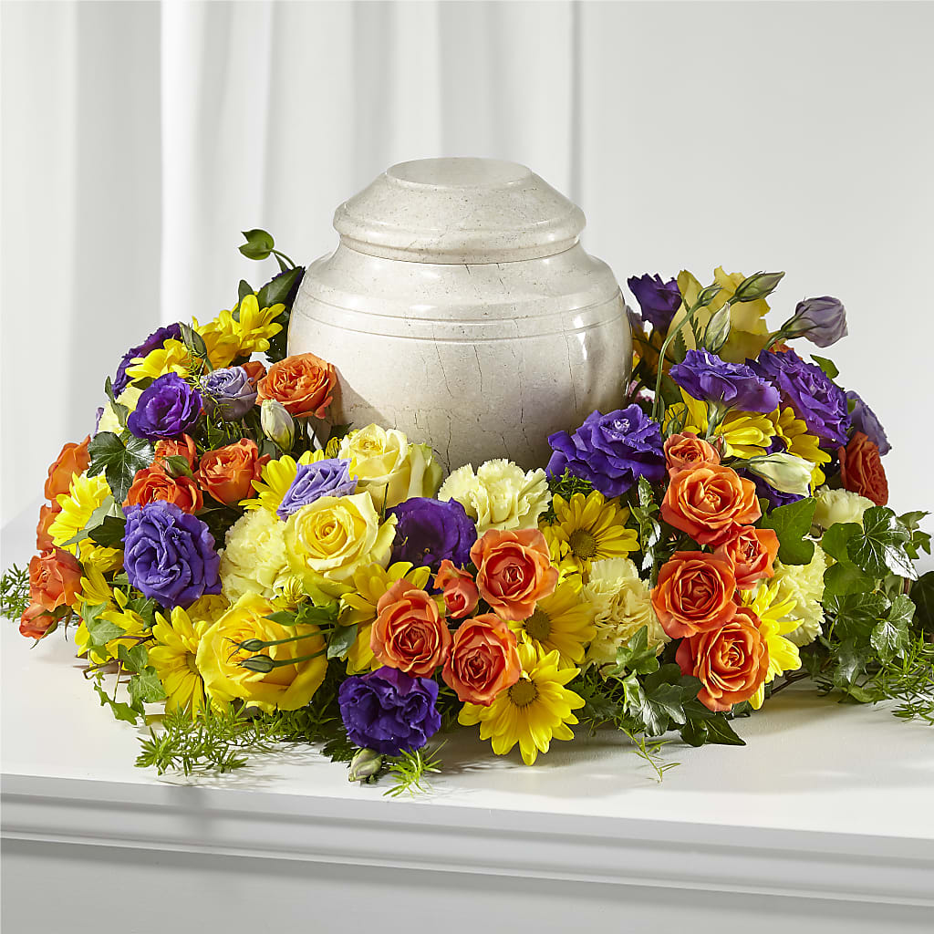 Blossoms of Remembrance Cremation Adornment –  Batavia Stage Coach Florist, Batavia NY