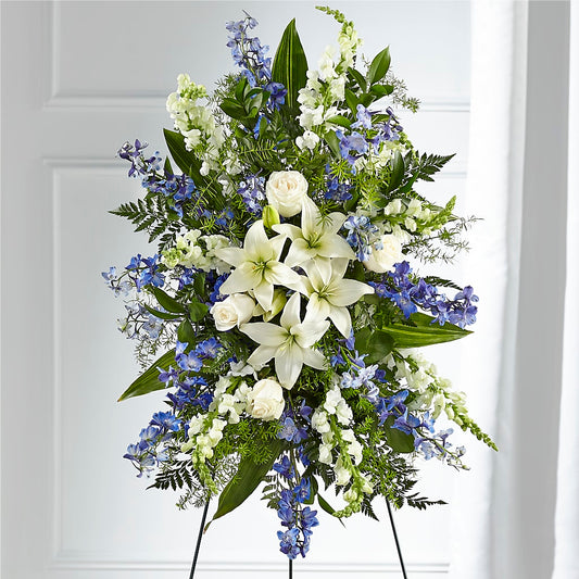 Faithful Friend Standing Spray –  Batavia Stage Coach Florist, Batavia NY