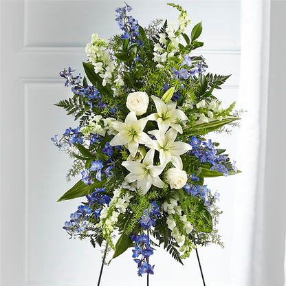 Faithful Friend Standing Spray –  Batavia Stage Coach Florist, Batavia NY