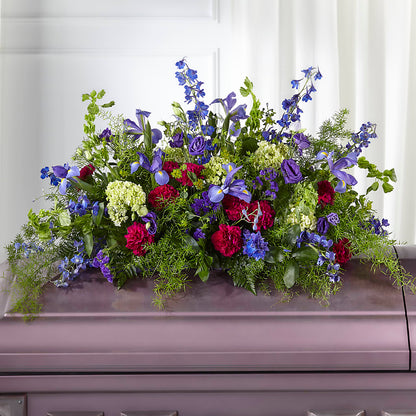 Always Treasured Casket Spray –  Batavia Stage Coach Florist, Batavia NY