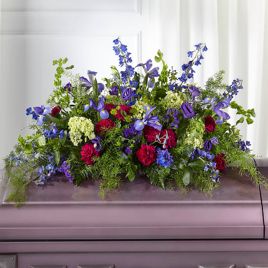 Always Treasured Casket Spray –  Batavia Stage Coach Florist, Batavia NY