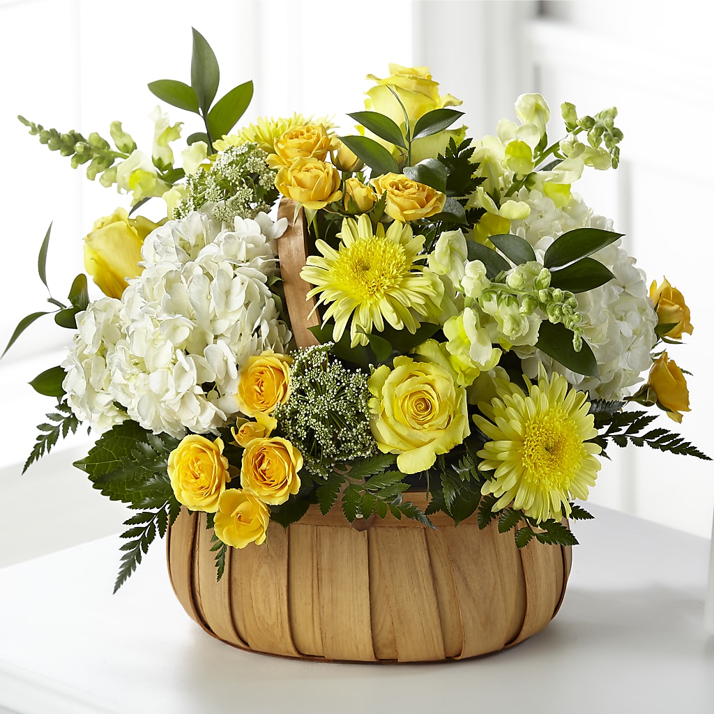 Rustic Remembrance Basket –  Batavia Stage Coach Florist, Batavia NY