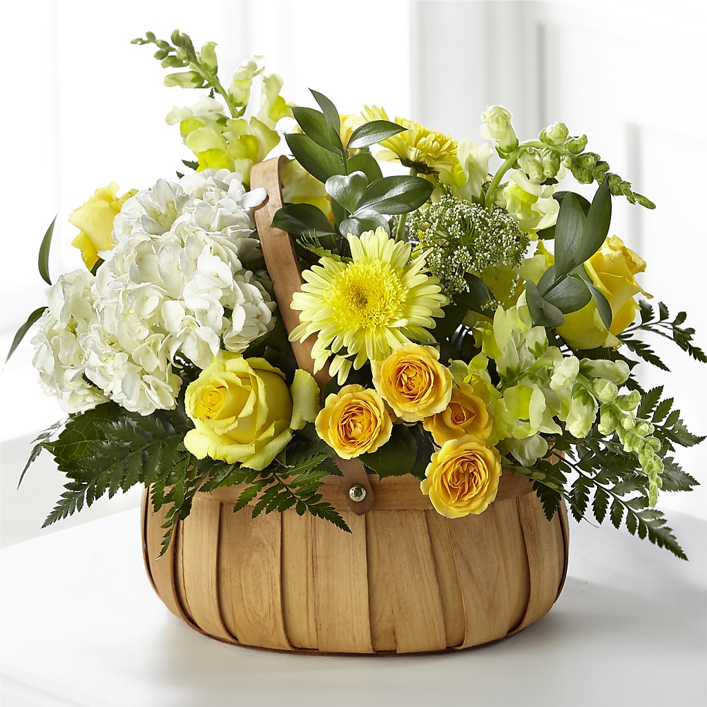 Rustic Remembrance Basket –  Batavia Stage Coach Florist, Batavia NY