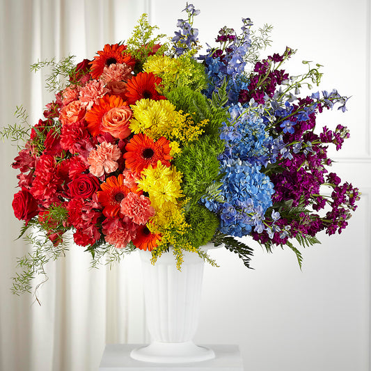 Pride & Unity Arrangement –  Batavia Stage Coach Florist, Batavia NY