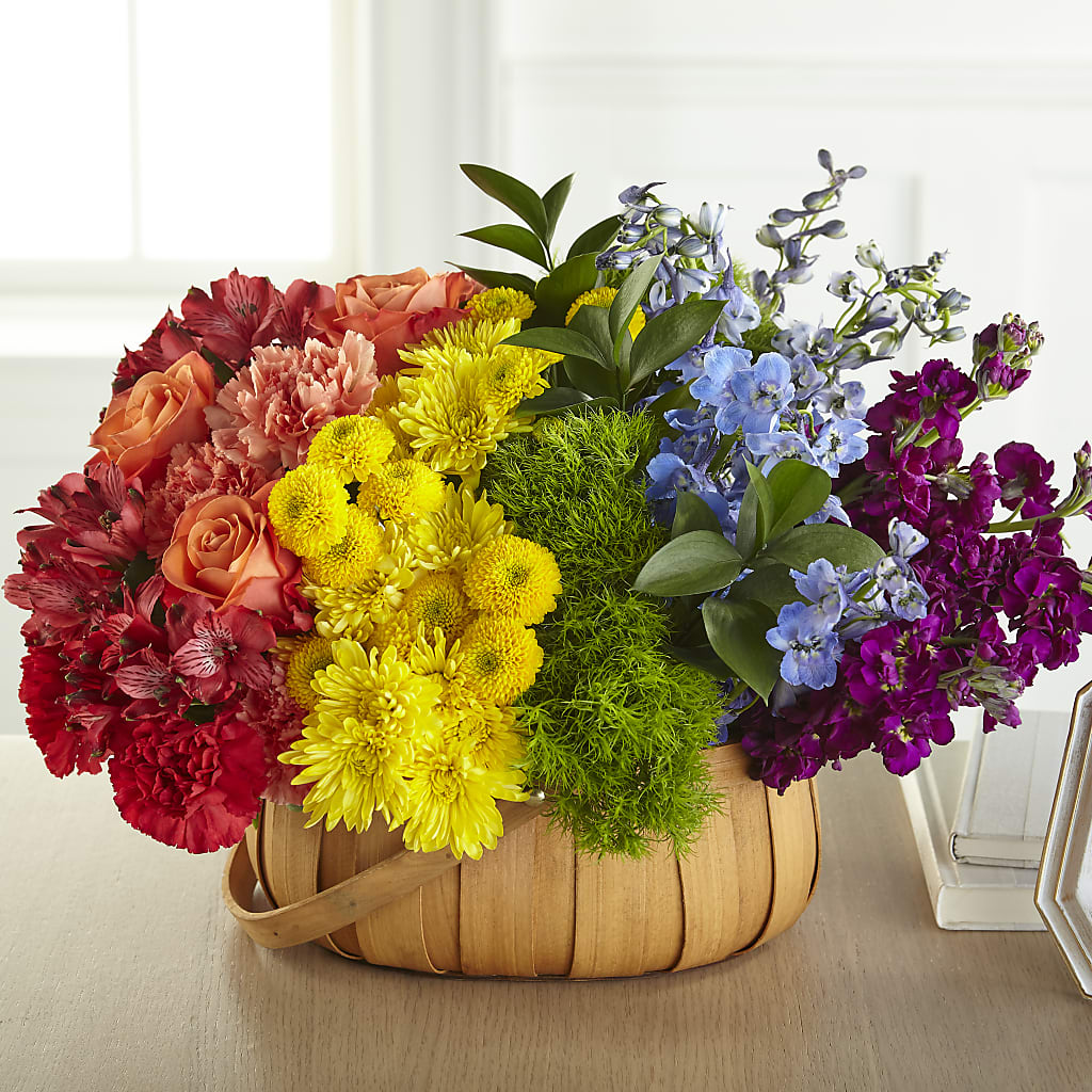 Prideful Basket –  Batavia Stage Coach Florist, Batavia NY