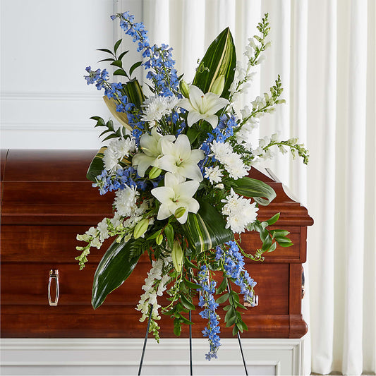 Eternal Impressions Standing Spray –  Batavia Stage Coach Florist, Batavia NY