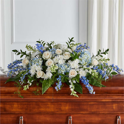 Timeless Essence Casket Spray –  Batavia Stage Coach Florist, Batavia NY