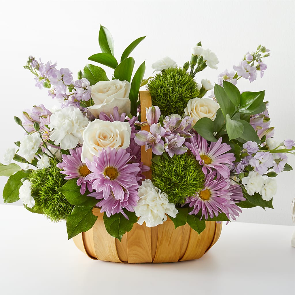 Peace & Love Basket –  Batavia Stage Coach Florist, Batavia NY