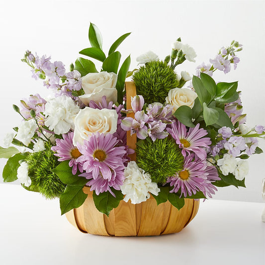 Peace & Love Basket –  Batavia Stage Coach Florist, Batavia NY
