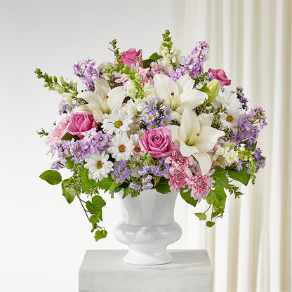 Remarkable Life Urn Arrangement –  Batavia Stage Coach Florist, Batavia NY