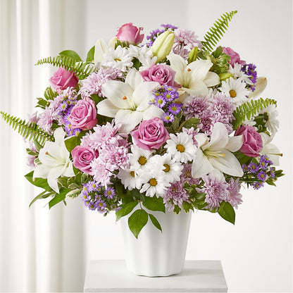 Warmest Thoughts Tabletop Basket –  Batavia Stage Coach Florist, Batavia NY