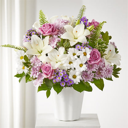 Warmest Thoughts Tabletop Basket –  Batavia Stage Coach Florist, Batavia NY