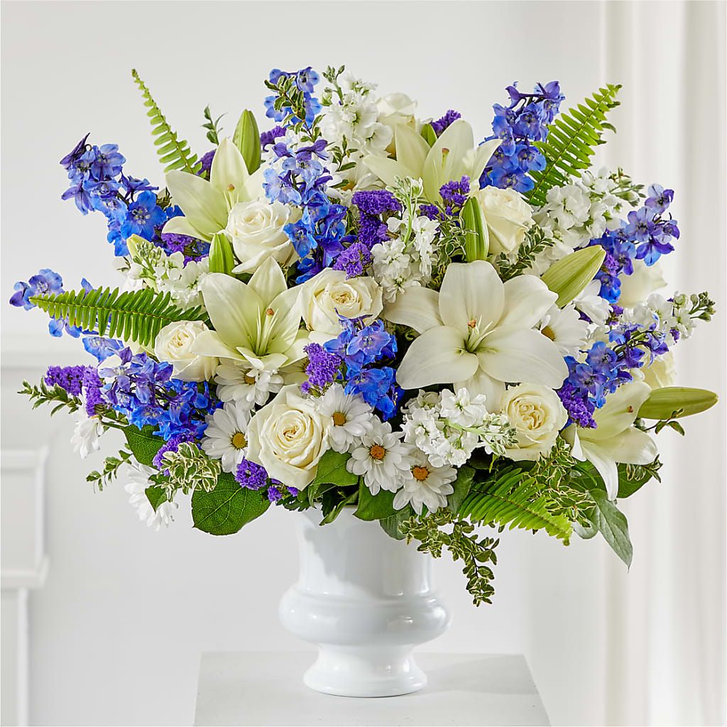 Expressions of Hope Urn Arrangement –  Batavia Stage Coach Florist, Batavia NY