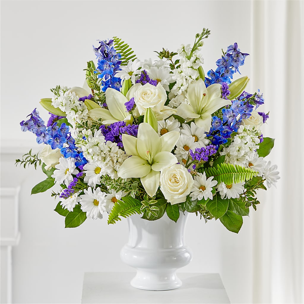 Expressions of Hope Urn Arrangement –  Batavia Stage Coach Florist, Batavia NY