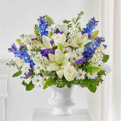Expressions of Hope Urn Arrangement –  Batavia Stage Coach Florist, Batavia NY