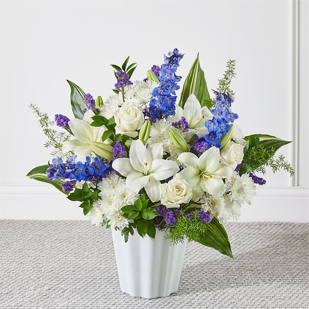 Take Comfort Floor Basket –  Batavia Stage Coach Florist, Batavia NY