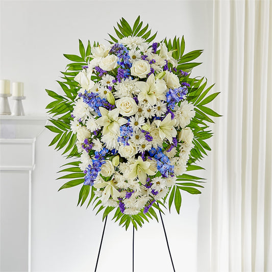 At Rest Standing Spray –  Batavia Stage Coach Florist, Batavia NY