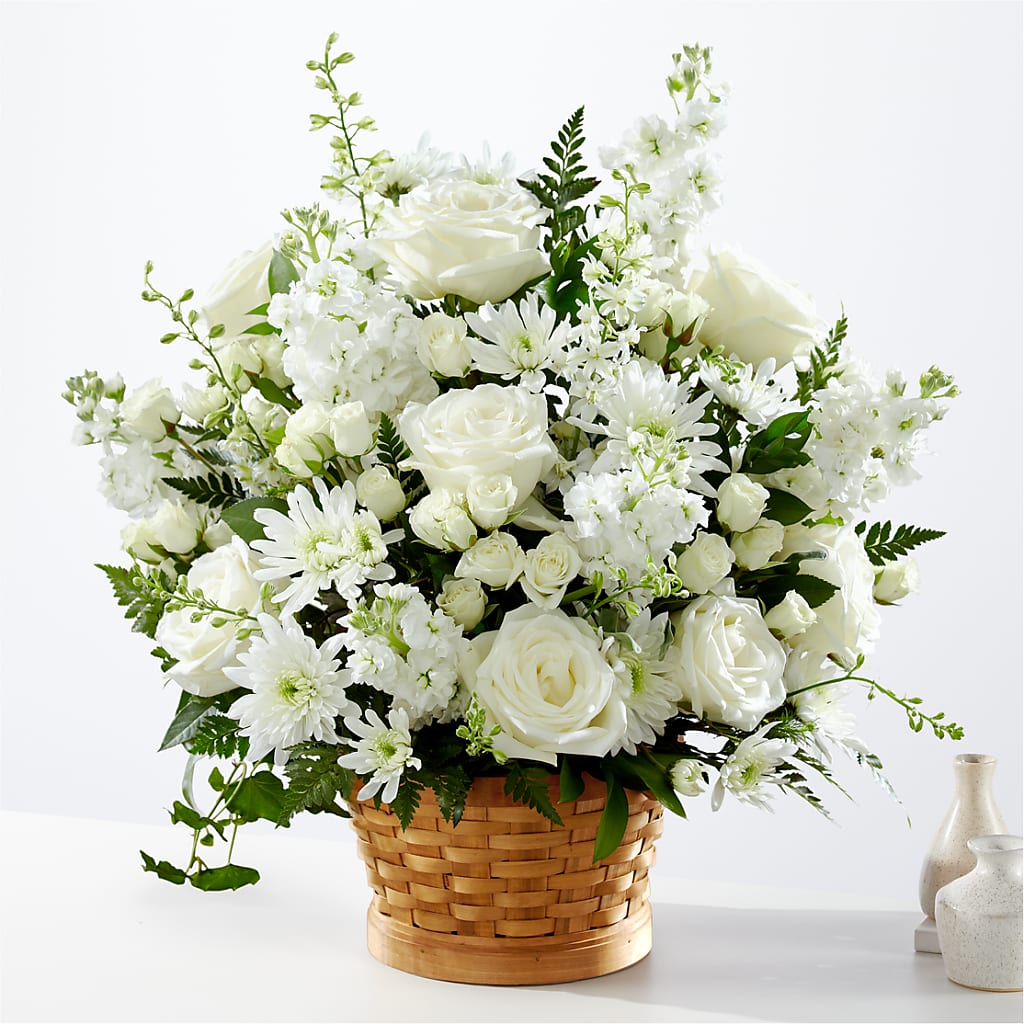 Heartfelt Condolences Arrangement –  Batavia Stage Coach Florist, Batavia NY