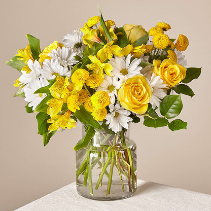 Sunny Sentiments Bouquet –  Batavia Stage Coach Florist, Batavia NY